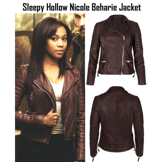 Sleepy Hollow TV Series Nicole Beharie Leather Jacket