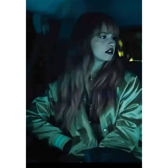 Night Teeth Debby Ryan Satin Jacket