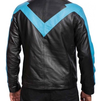 Nightwing Dick Grayson Leather Jacket