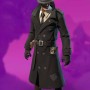 Noir Skin Fortnite Trench Coat