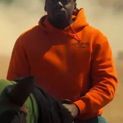 Nope OJ Haywood Orange Fleece Hoodie