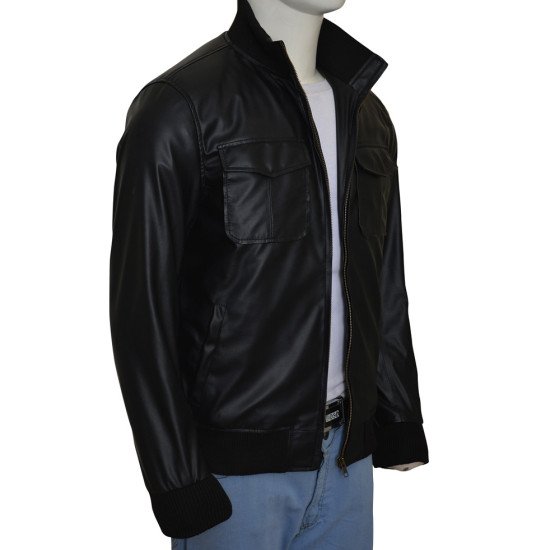 Now You See Me Jack Wilder Bomber Style Leather Jacket