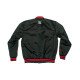 Men's Black Bomber New World Order Jacket