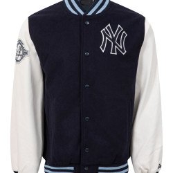 NY Yankees MLB Patch Varsity Jacket