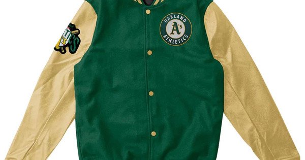 Oakland Athletics Letterman selling Jacket