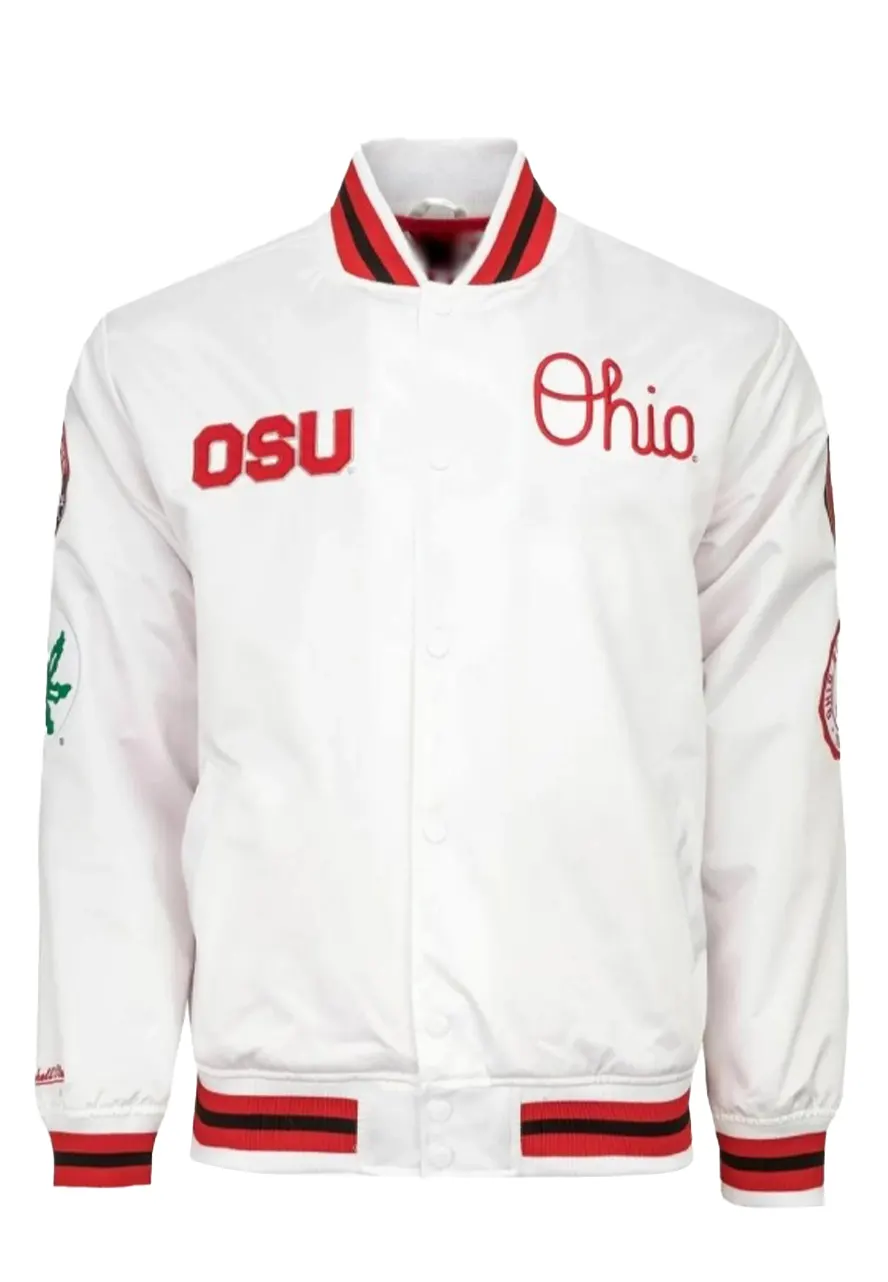 Ohio State OSU Buckeyes Denim Jacket – lojobands