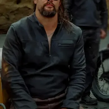 On the Roam 2024 Jason Momoa Black Jacket