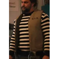 On the Roam 2024 Jason Momoa Brown Vest