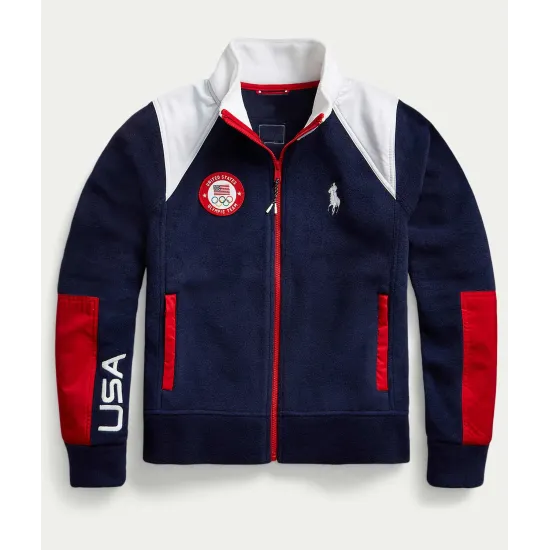 Opening Ceremony 2022 Team USA Hybrid Fleece Jacket