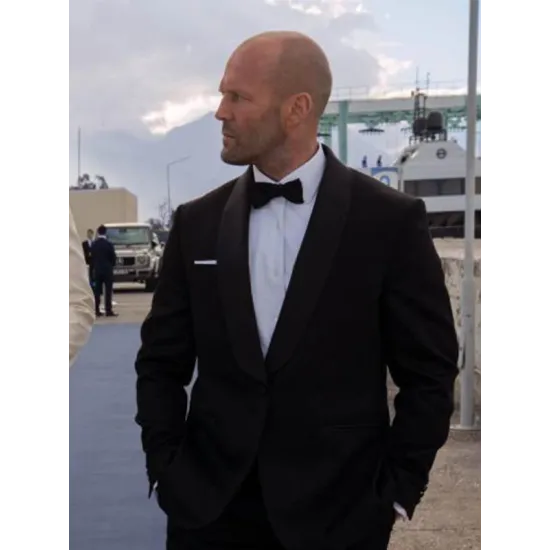 Operation Fortune: Ruse de guerre Jason Statham Black Coat