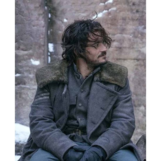 Orlando Bloom Carnival Row Grey Duster