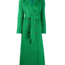 Sara Pascoe Out of Her Mind Green Belted Coat