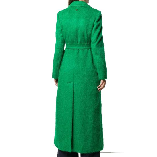 Sara Pascoe Out of Her Mind Green Belted Coat