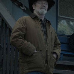 Ozark Peter Mullan Brown Jacket