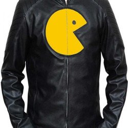 Pac Man Leather Jacket