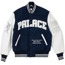 Palace Greek Navy Blue Varsity Jacket