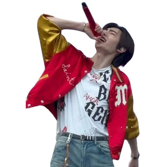 Park Sunghoon Letterman Jacket