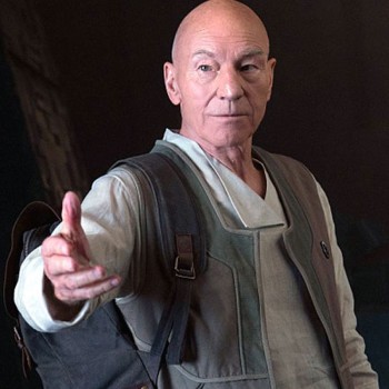 Patrick Stewart Star Trek Picard Grey Vest