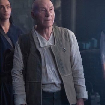 Patrick Stewart Star Trek Picard Grey Vest