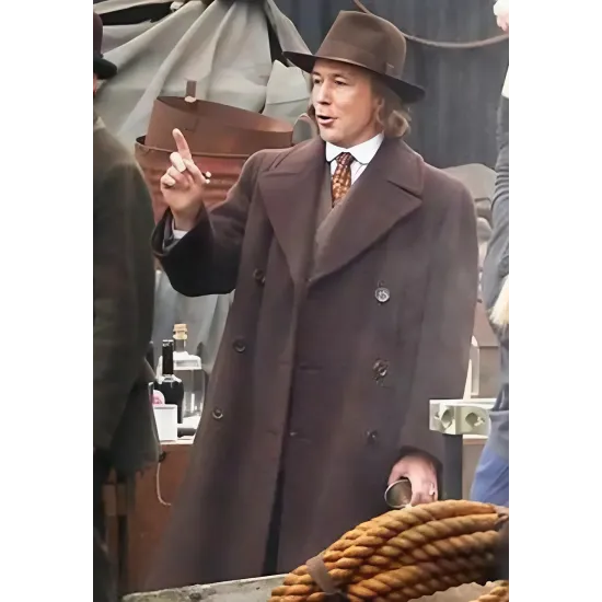 Aidan Gillen Peaky Blinders Double Breasted Coat