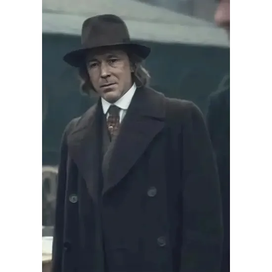 Aidan Gillen Peaky Blinders Double Breasted Coat