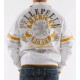 Pelle Pelle American Rebel White And Yellow Jacket