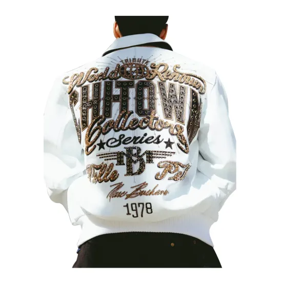 Pelle Pelle Chi-Town White Leather Jacket