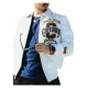 Pelle Pelle Chi-Town White Leather Jacket