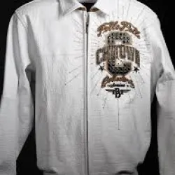 Pelle Pelle Chi-Town White Leather Jacket