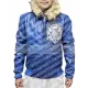 Pelle Pelle Crest Blue Leather Jacket