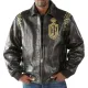 Pelle Pelle Gang of One Black Leather Collar Jacket