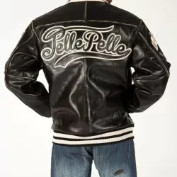 Pelle Pelle Marc Buchanan 1978 Black Bomber Jacket