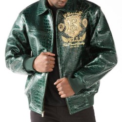 Pelle Pelle Men's Eye On The Prize Green Jacket