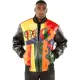 Pelle Pelle Orange Plush Picasso Multi Jacket