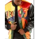 Pelle Pelle Orange Plush Picasso Multi Jacket