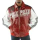 Pelle Pelle Red Wild Ones Leather Studded Jacket