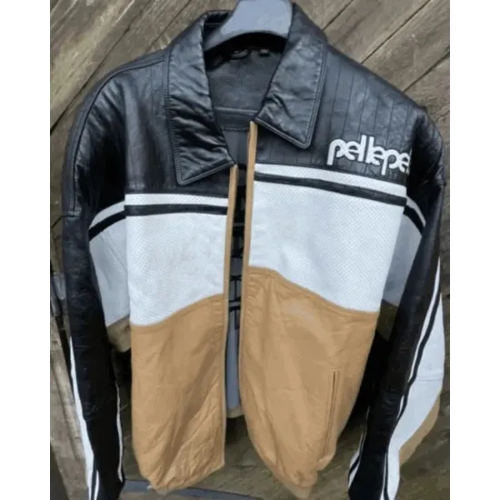 Pelle Pelle Vintage Retro 90s Fullzip Leather Jacket
