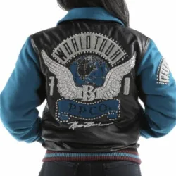 Pelle Pelle World Tour Bomber Teal Jacket