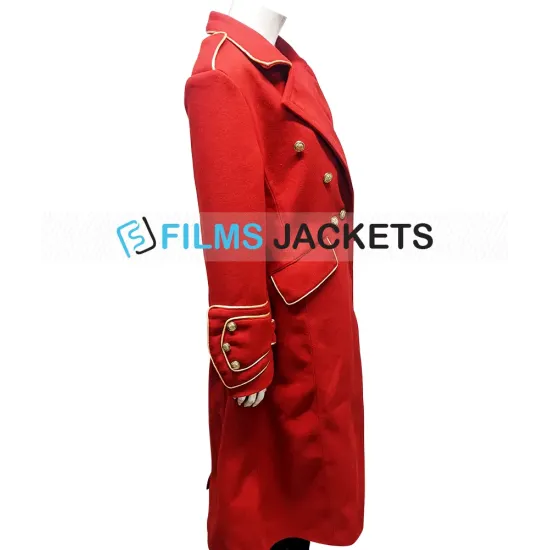 Penelope Blossom Riverdale Military Red Coat