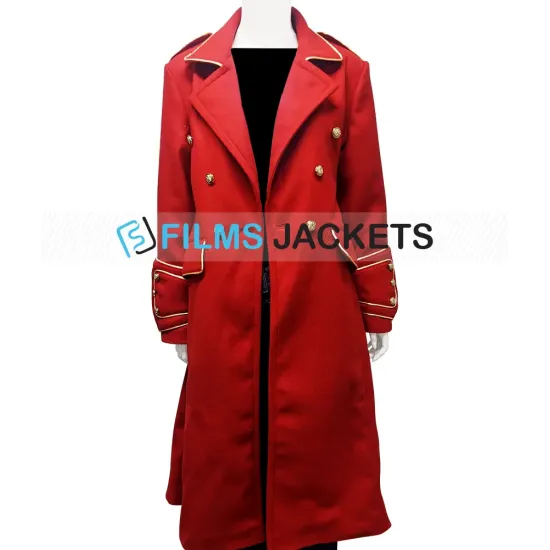 Penelope Blossom Riverdale Military Red Coat