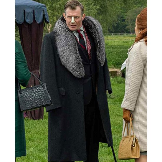 Jason Flemyng Pennyworth Trench Coat