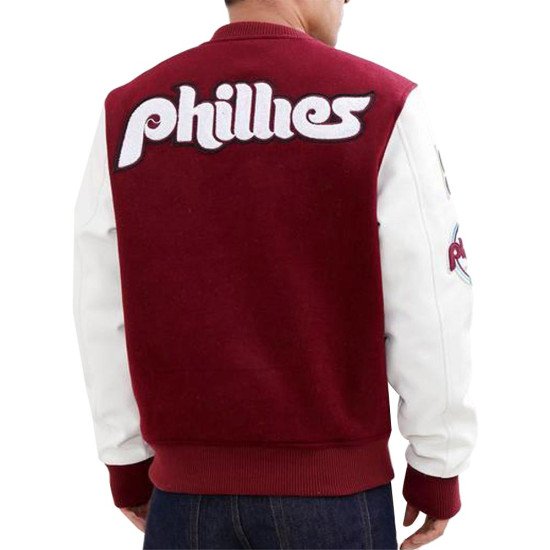 Men's Philadelphia Phillies Majestic Burgundy/Light Blue