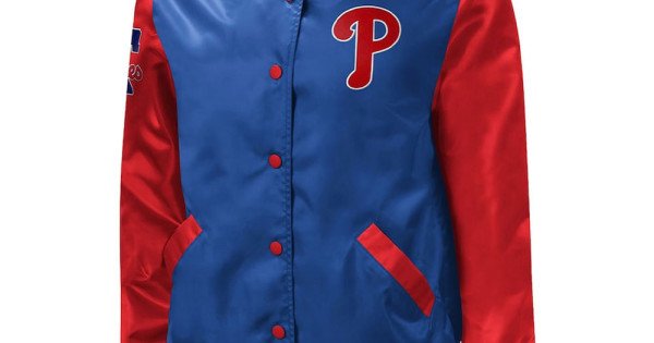 Lightweight Satin Jacket Philadelphia Phillies