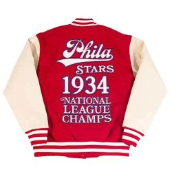 Philadelphia Stars 1934 Red Varsity Jacket