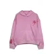 Pink Palm Puff Hoodie