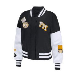 Pittsburgh steelers Bomber Jacket Ma-1|Nfl steelers Varsity Jacket|Coat