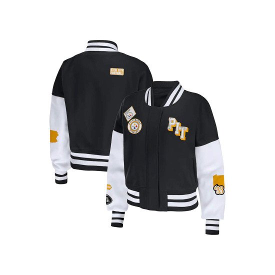 Pittsburgh Pirates Logo Varsity Jacket - Filmsjackets