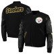 Pittsburgh Steelers Logo Letterman Jacket