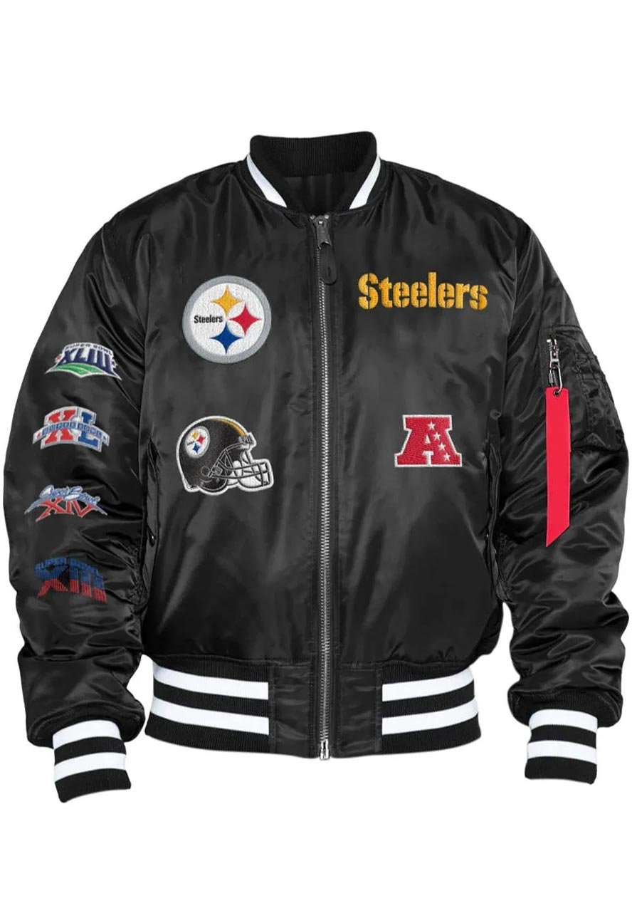 Pittsburgh Steelers Leather Jacket - Filmsjackets