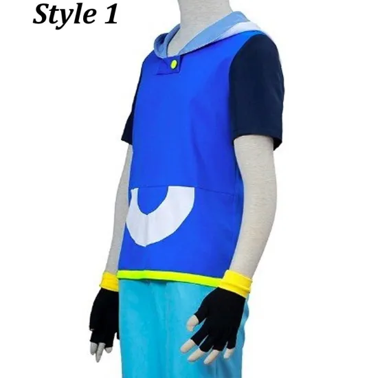 Pokemon Ash Ketchum Cotton Blue Vest